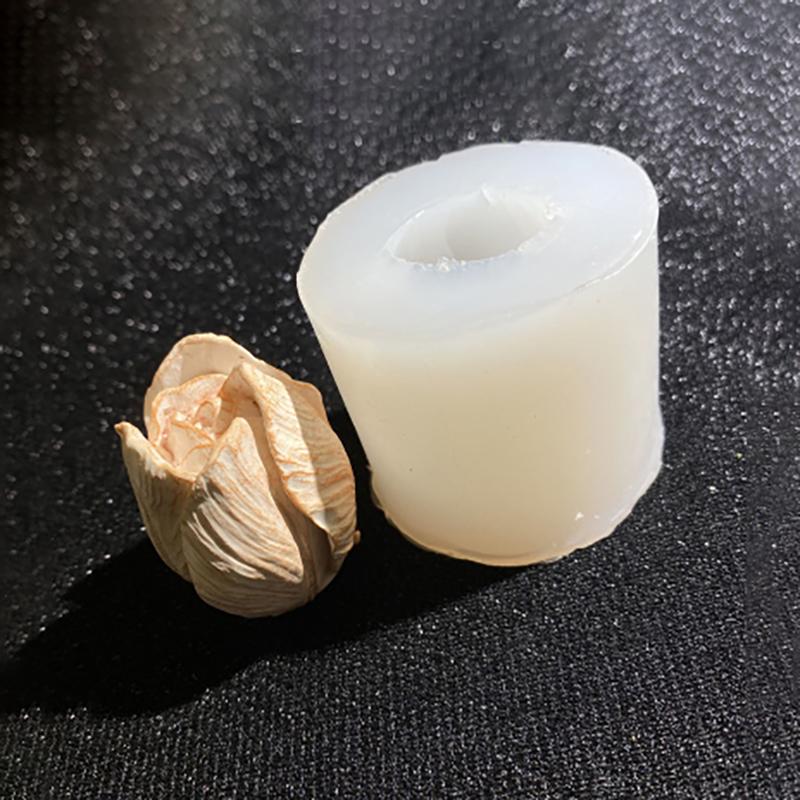Silicone 3D Candle Soap Mould Diy Flower Candle Epoxy Mold Aroma Wax Soap Molds