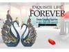 European Style Decorative Couple Swan Ornaments for Living Room, Bedroom, Office, and Entryway