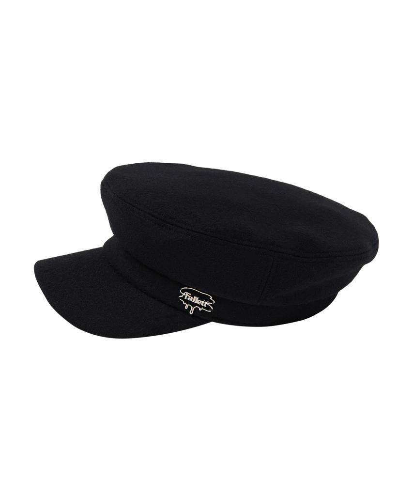 FALLETT News Boy Cap Black