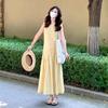 Summer Niche Waist Temperament Vest Dress Women's Clothing Loose Lazy Dopamine Sweet Age-reducing A-word Skirt