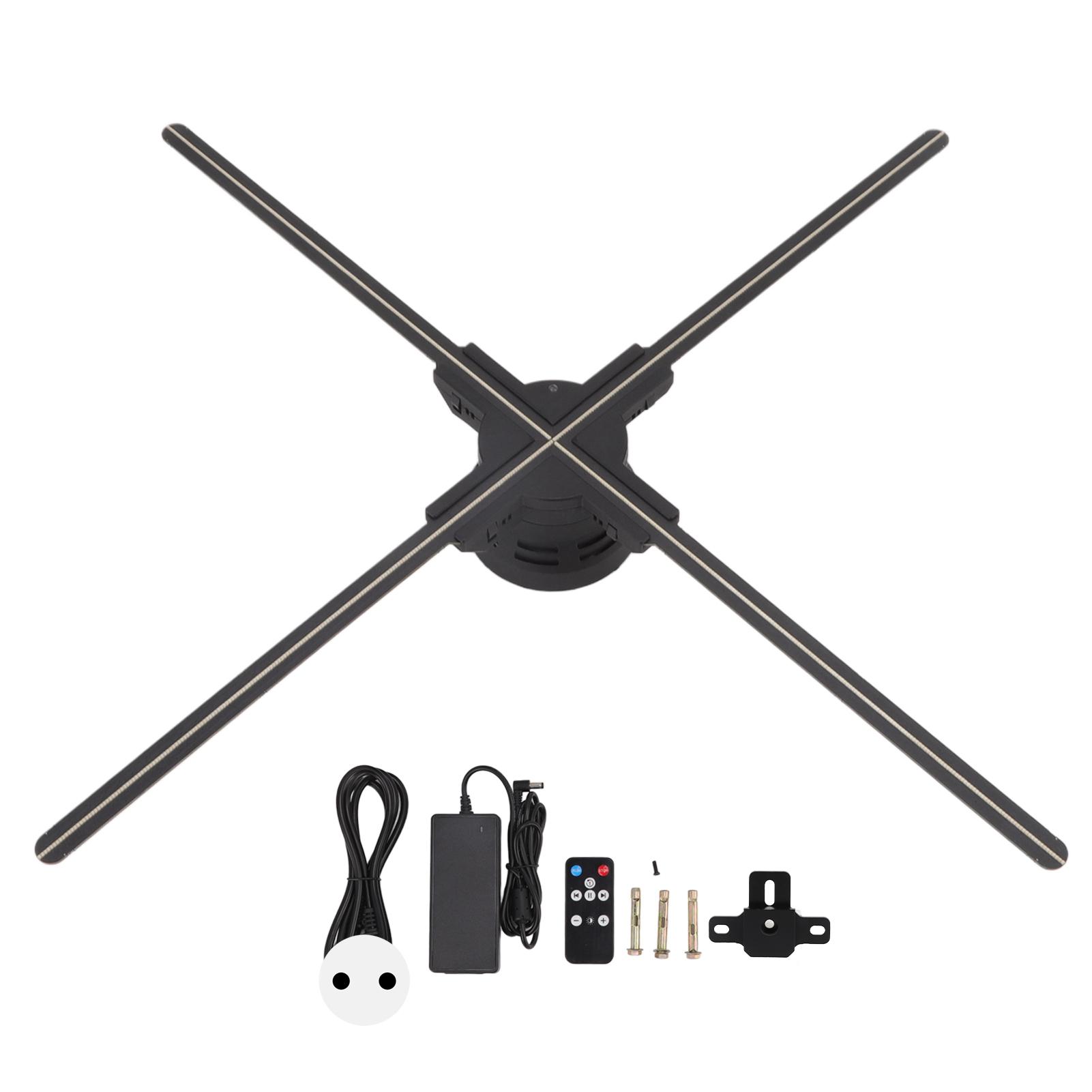 

80 см 3D голографическая проекционная рекламная машина 1600x928 Naked Eye 3D голографический проекционный вентилятор