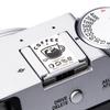 Coffee and Cat Camera Protection Hot Shoe Cover Compatible with FUJI X100VI X100V Alloy Hot Shoe Cover - X-HALF X-M5 X-T5 X-T4 X-T3 X-E4 X-E5 X-T50