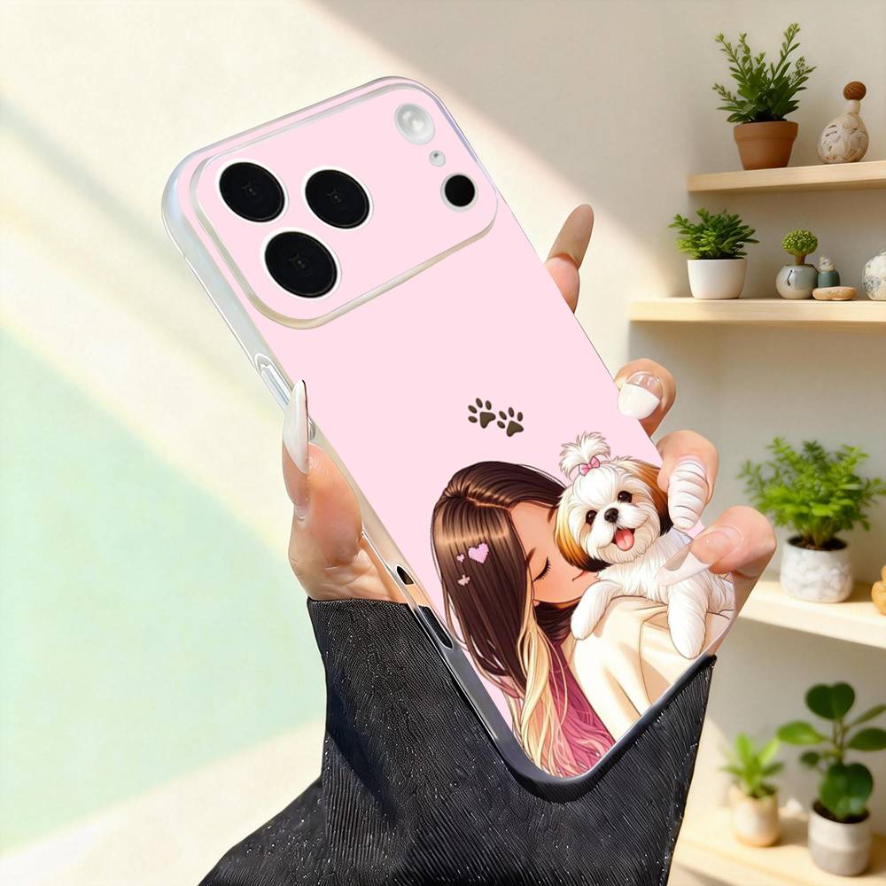 

Shih Tzu Painting Animal Cute For iPhone 17,16,15,14,13,12,11,Pro,Max,Plus,Mini,SE4,E Magnetic For Magsafe Wireless Phone Case iPhone16pro