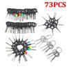 73 Pcs Wire Terminal Removal Tool Car Electrical Wiring Crimp Connector Pin Kit