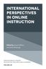 The International Perspectives In Online Instruction Book