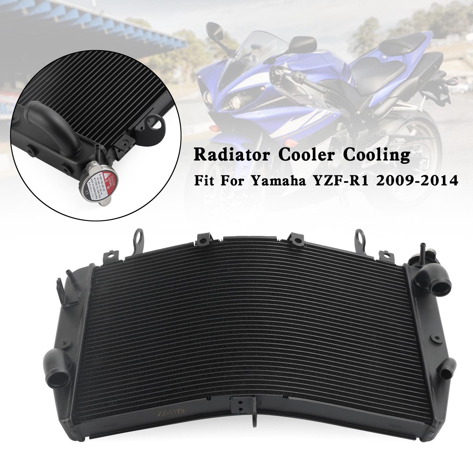 

Aluminum Radiator Cooling Engine Cooler For Yamaha YZF R1 2009-2014