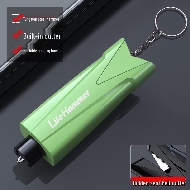 Multifunctional Car Safety Hammer with Seatbelt Cutter
