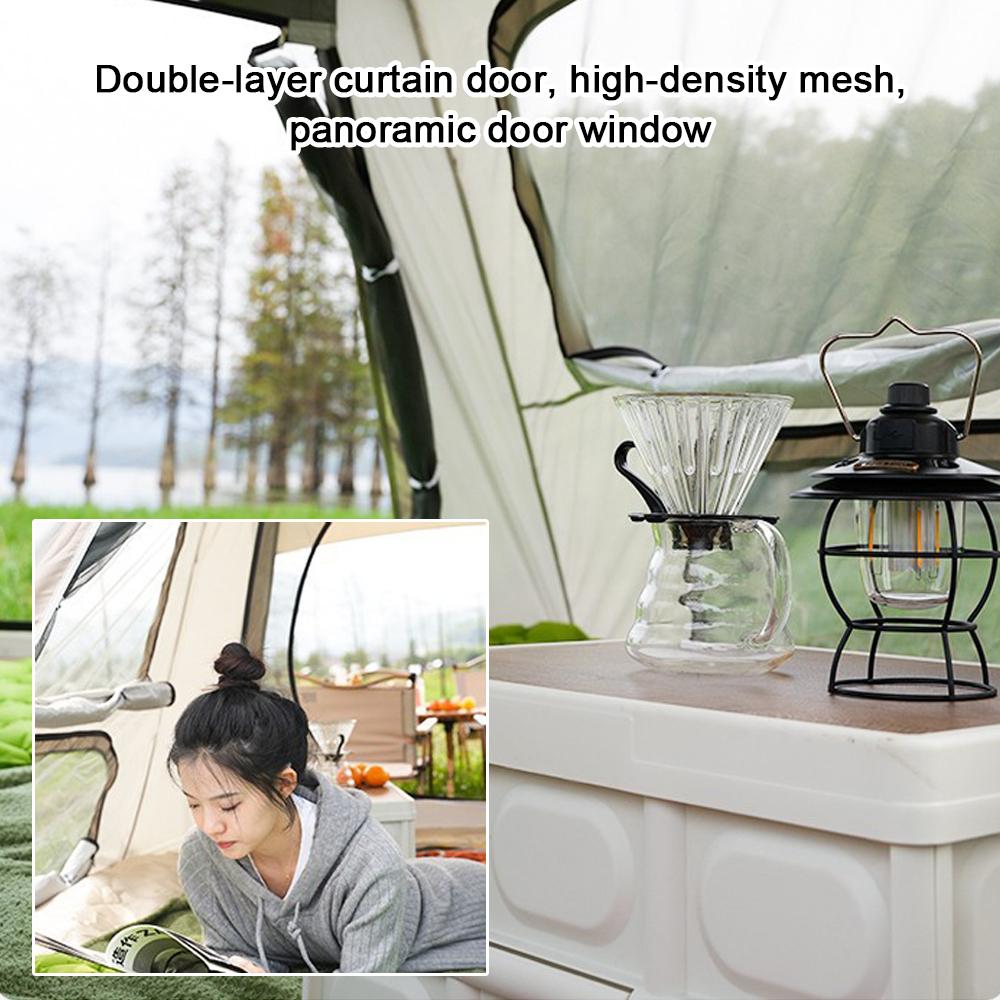 Outdoor Large Space Self-driving Travel Camping Tent Automatic Quick-opening Tent Portable