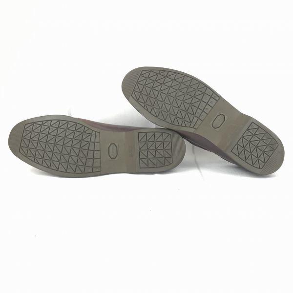 Vintage Allen Edmonds Key Largo Kožené mokasíny palubní boty Tmavě hnědé 28.5(POUŽITÝ)