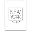 Leinwandbild Inschrift New York