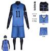 Anime Blue Lock Jersey Football Club Sportswear T-skjorte Herre Isagi Yoichi Cosplay Costume Chigiri Rensuke Kunigami Bachira Meguru