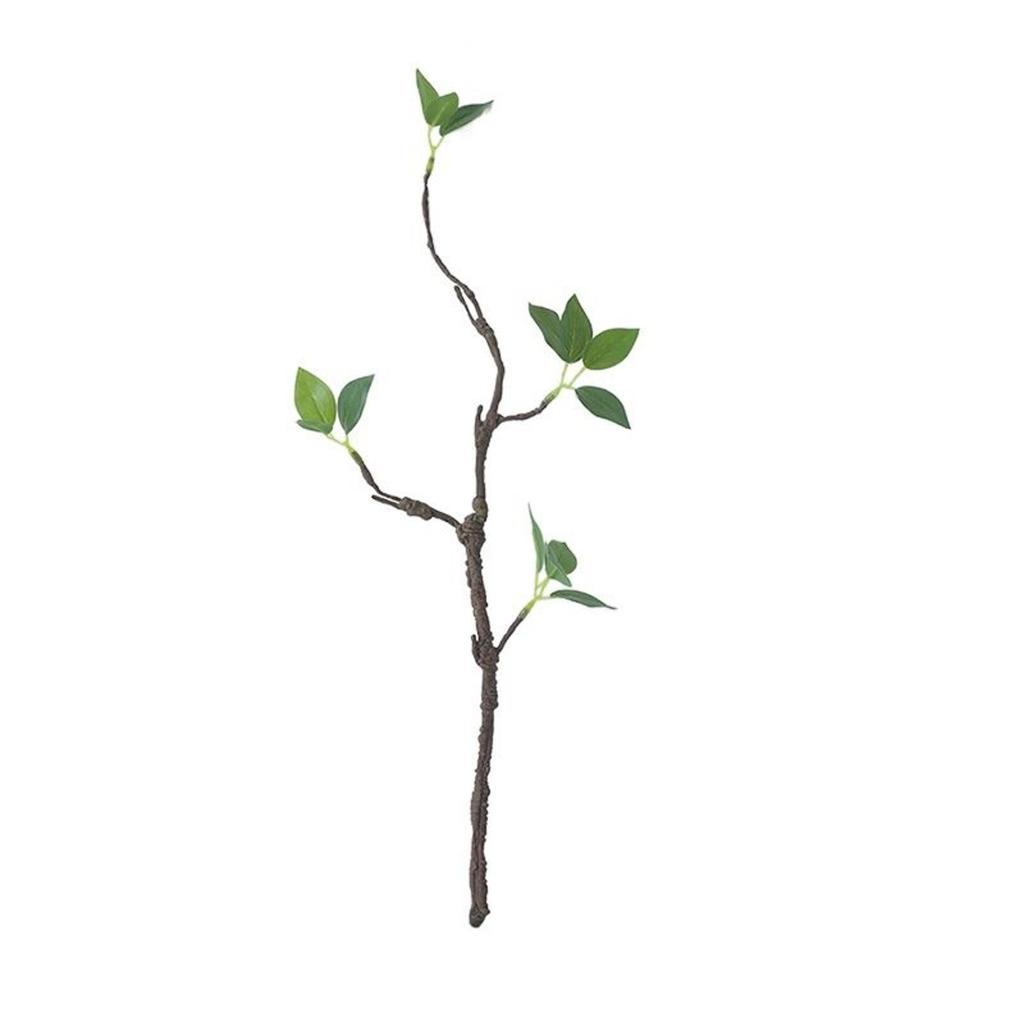 44CM Artificial Green Plants Withered Branches Home Decorations Green Leaves Withered Vines Flower Arrangements Decoration