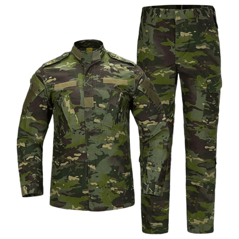 Men's Long Sleeve Camouflage Tactical Uniform Set