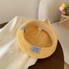 Summer Straw Fashionable Beret Hat For Adults In Assorted Colors With Airy Design