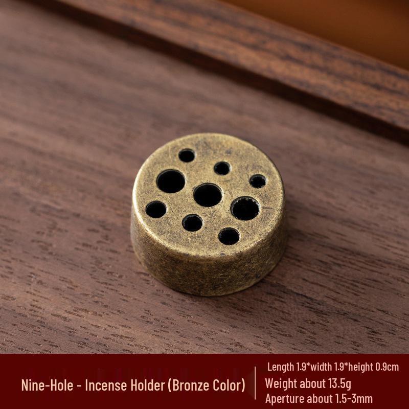 Kodo Multi-Hole Gourd & Water Drop Incense Holders: Turtle, Zen Lotus, Dragon Soaring Designs