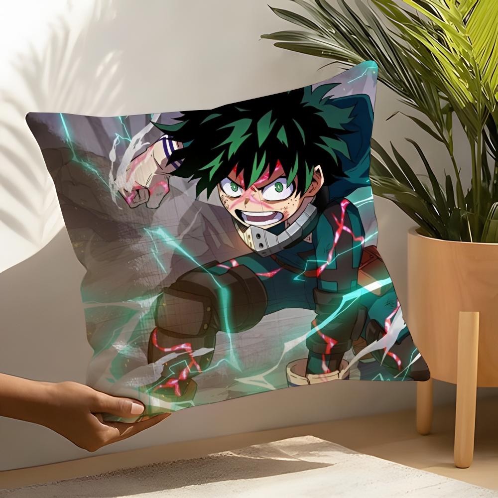My Hero Academia - Boku No Hero Academia Pillow Case Linen Cushion Covers For Decorative Sofa Home Pillows Case