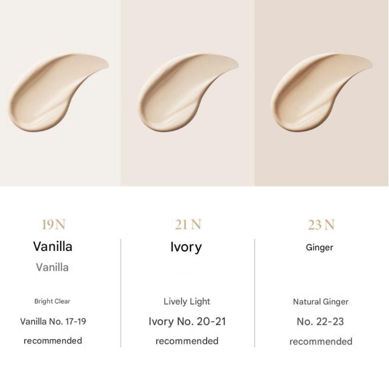 Blanc Nature Sebum Zero Air Fit Cushion 15g + Refill + Puff (3 Colors)