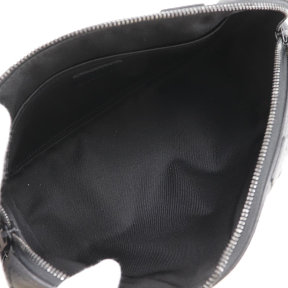 LOUIS VUITTON City Keepall Shoulder Bag M59255 LV Aerogram Mini Boston Noir black Calfskin mens Used