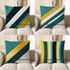 Home Decor Geometric Pattern Throw Pillow for Modern Home Pattern Cushion Cover Suitable for Sofa Bedroom Car Pillow Cover
