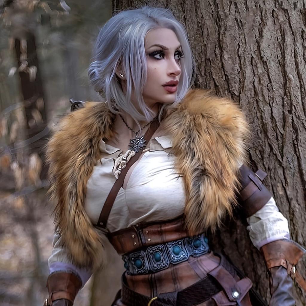 Halloween 2d cos cosplay spoof viking fur fur cape shawl fur collar