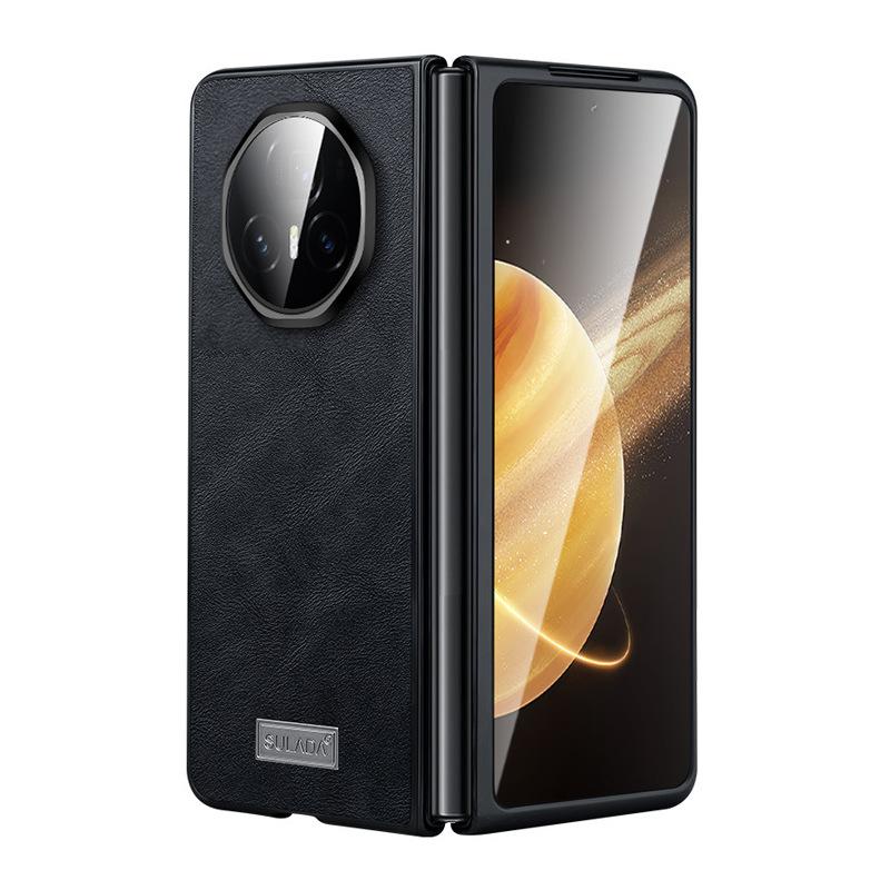 

Подходит для чехла для мобильного телефона Honor Magicv3, откидная крышка, складной Honoror, противоударный Magicvs3, кожаный узор, деловой кожаный чехол Honor Magic V3