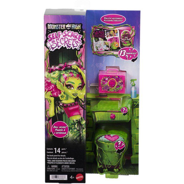 Playset beauté - MONSTER HIGH - Venus JHK45 - Poupée - 14 accessoires - Plante