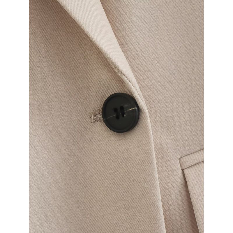 Kaslead Loose Casual Double Breasted Suit Outwear