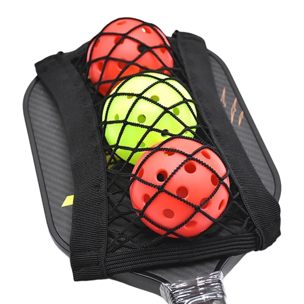Tennis Holder Bag Holds 3-4 s Portable Tennis Carrying Storage Pouch for Gym Training Sports Event