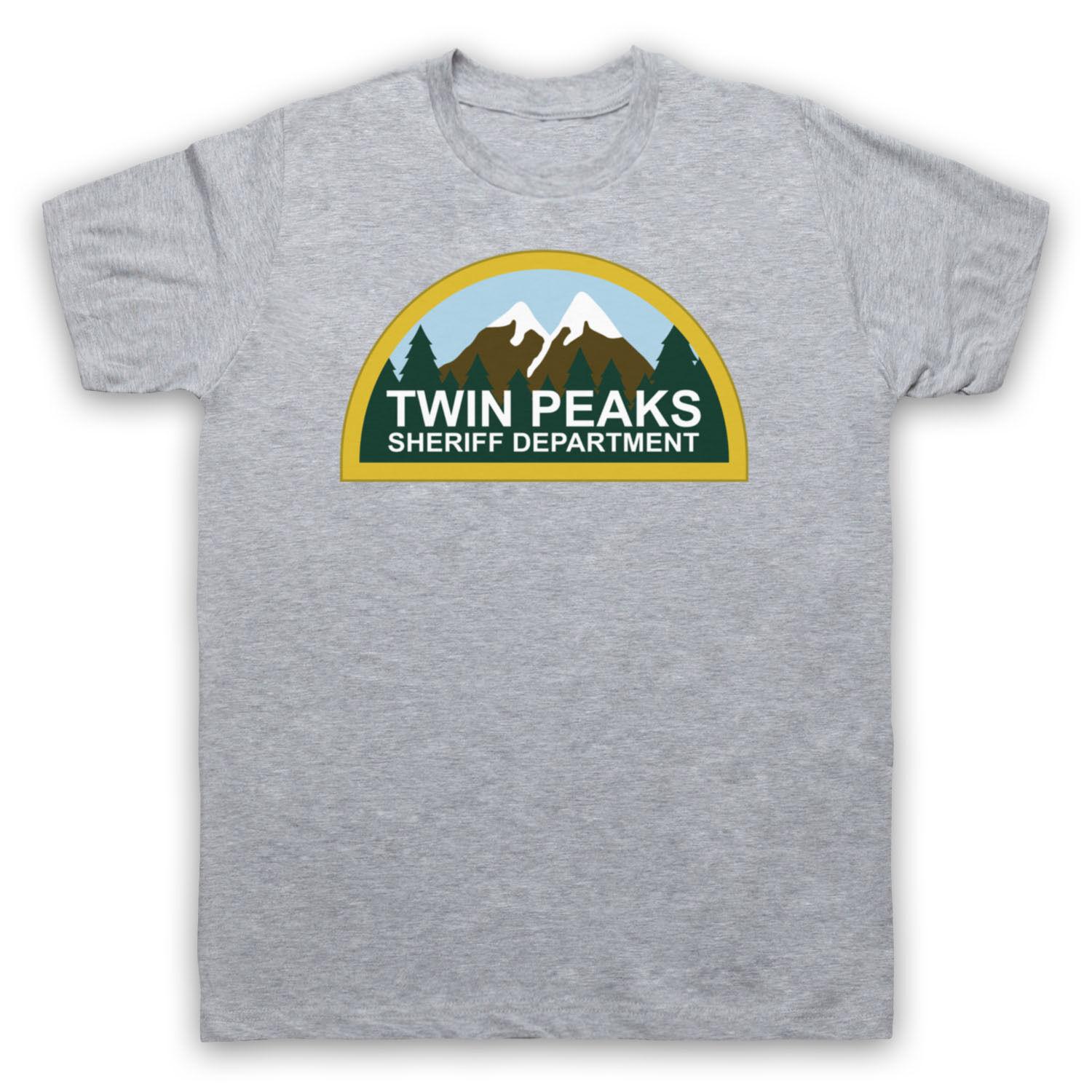 

2025 Well in Summer TWIN PEAKS American TV Series Twin Peaks Town SHERIFF DEPARTMENT Forest TV Series Peripheral T-shirt Tshirt 4XL