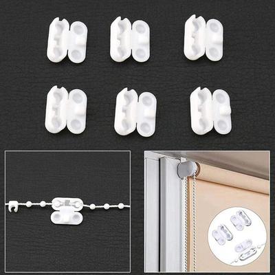 10/20pcs Plastic Roller Blinds Pull Cord Connector Curtain Chain Connector for Vertical Blinds Joiners Spare Tool Replacement