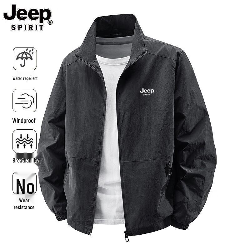 

JEEP SPIRIT Men s Breathable Spring Autumn Jacket L