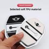 4 Stück Silikon Auto Türschloss Schnalle Schutzhülle Zubehör Für MINI Cooper S Works JCW R55 R56 R50 R53 R60 R61 F54 F55 F56