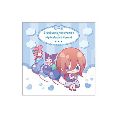 The Quintessential Quintuplets x My Melody & Kuromi Miku Coussin Ballon & Ruban ver.