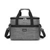 Isolierte Kühltasche 30L Picknick-Lunchtasche Tragbar Outdoor-Kühltasche Tote Medium 39x26.5x28.5cm CL2017 GRI