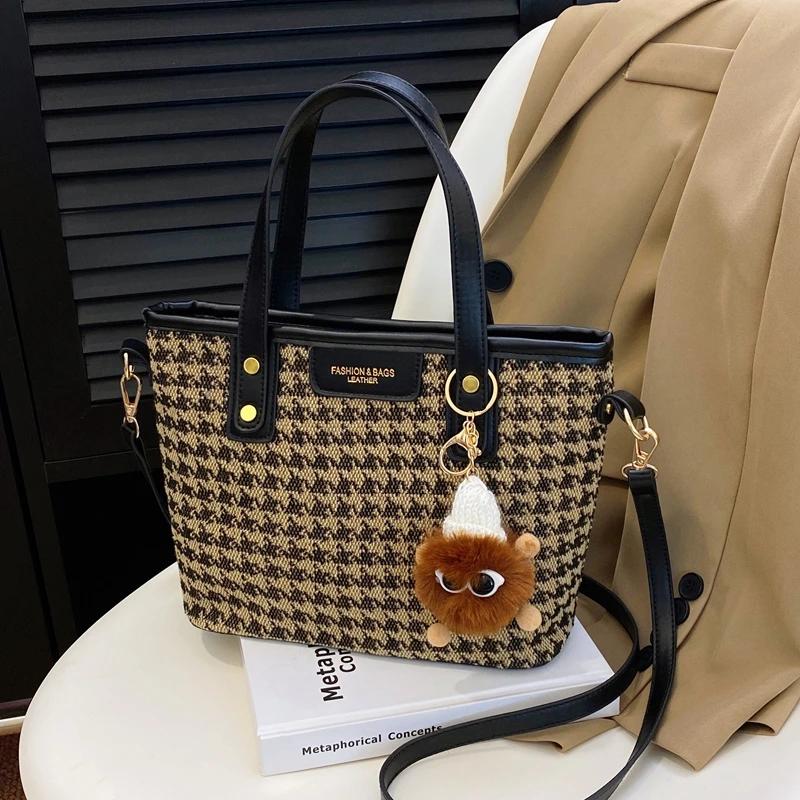 

Высококачественная универсальная женская сумка, осенняя новинка, сумка через плечо с леопардовым принтом, сумка-куб большой вместимости