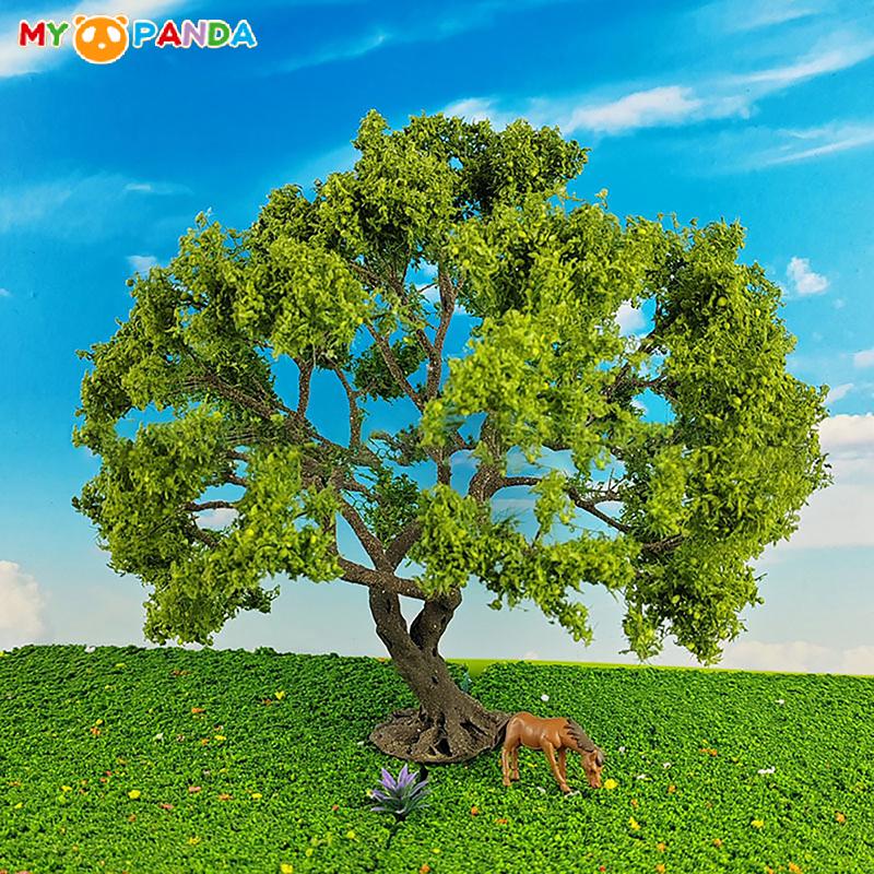 Altezza 12/15 cm Albero Modello in Filo di Qualità Superiore Decorazione Paesaggistica Micro Paesaggio Tavolo di Sabbia Scenografia Parco Tessuto Fai da Te