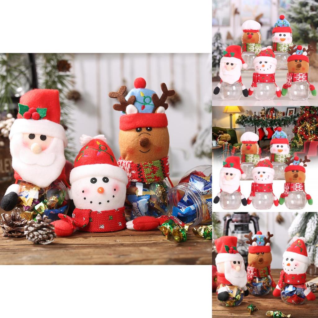 Cute Christmas Candy Jar With Penguin Figure Perfect For Treats And Holiday Dcor