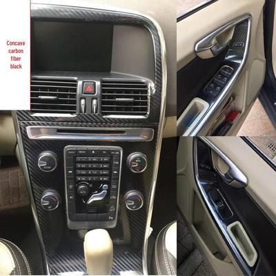 Volvo XC60 Custom Interior Carbon Fiber Gear Shift Decoration Stickers