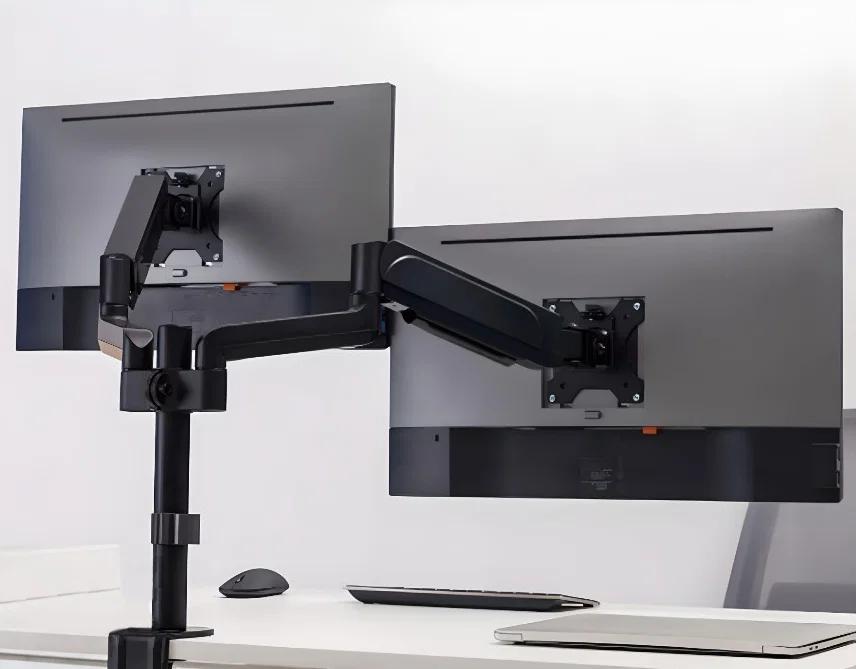 Podwójne Ramie Montażowe Do Monitorów, Uchwyt Sprężynowy, Hdwr Solidhand-As02
