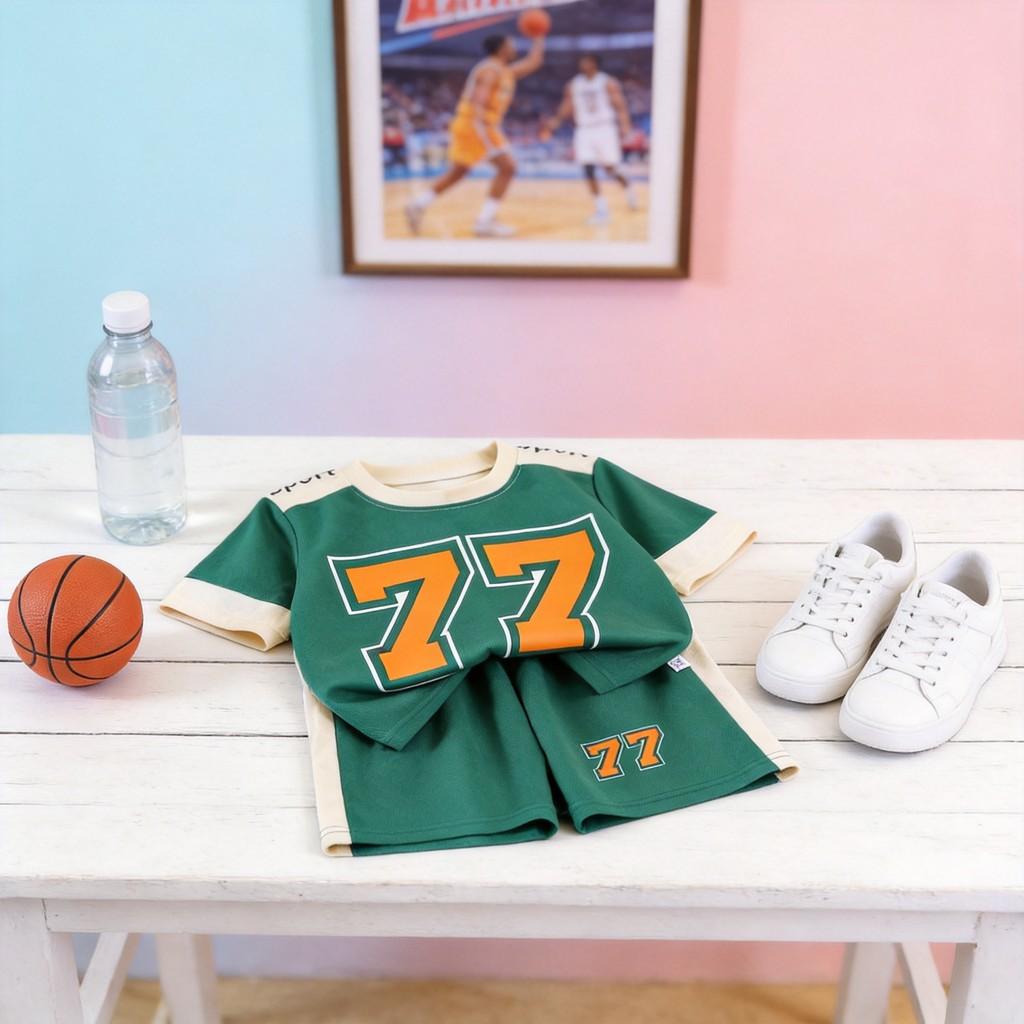 Childrens Summer Sports Set With Quickdry Polyester Fabric For Active Boys And Girls
