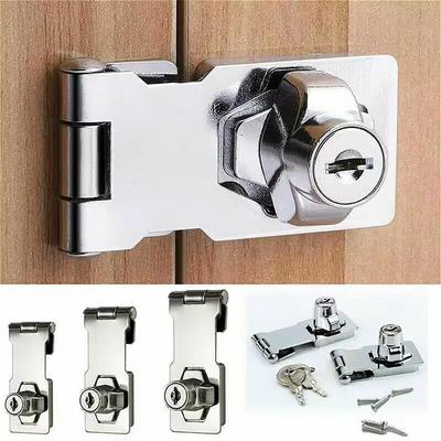 Chiusura a Scatto Serrabile per Armadio e Cassetto Montata a Superficie in Ferro