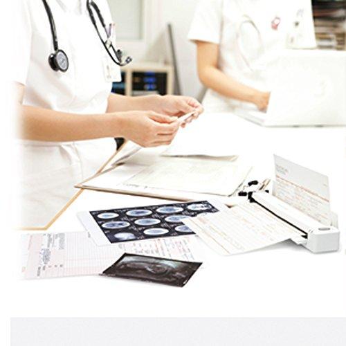 Fujitsu ScanSnap iX100W Scanner (White, A4/Single-Sided)