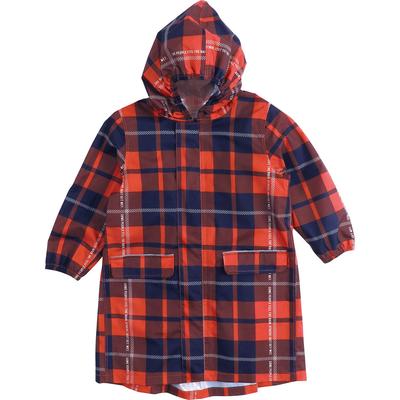 Regenmantel für Geeignet für Große Kinder Tartan M Kinder, Regen, Regenmantel, Karomuster, K137M-171