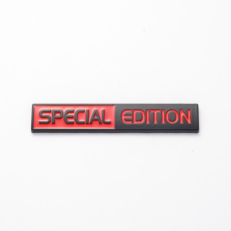 lsfc6 3D Metal Special Edition Logo Car Front Grille Emblem Rear Trunk Badge Decor Sticker For Toyota Ford Nissan Jeep Honda Opel Fiat