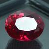 Natural CERTIFIED Red Ruby 8.80 Carat Oval Shape Loose Gemstone SU-1165