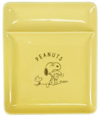 Snoopy Toast Plate (Yellow) Sn961-373