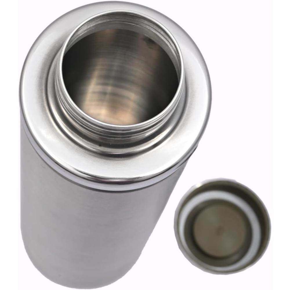650ml/1000ml Stainless Steel Metal Water Bottle Outdoor Sports Water Bottle Metal Cold Water Bottle Reusable Leakproof