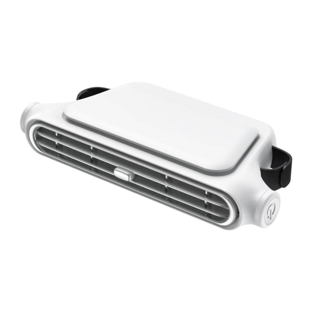 Auto Seat Fan for Backseat Driving Cooler Car Interior Camping Outdoor Summer Space Saving Automotive 3 Speeds USB Cooling Fan