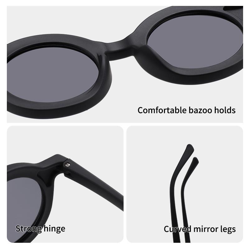 Children'S Sun Glasses Non-Toxic Uv400 Sun Glasses Round Frame Sun Glasses Fexlible Flexible Tpee Sunglasses For Outdoor Sports
