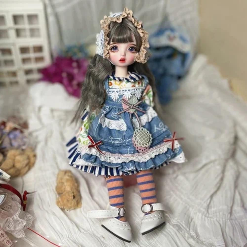 30cm Make-up Doll Bjd 22 Joint Dressing Doll Girl Doll Birthday Gift Ball Jointed Doll Bjd 1/6 Bjd Doll Full Set